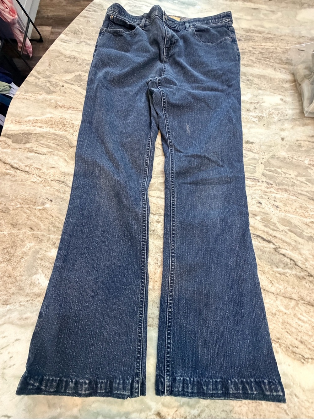 Motto Women’s Size 12 Bootcut Jeans Medium Wash Stretch Denim Classic Fit